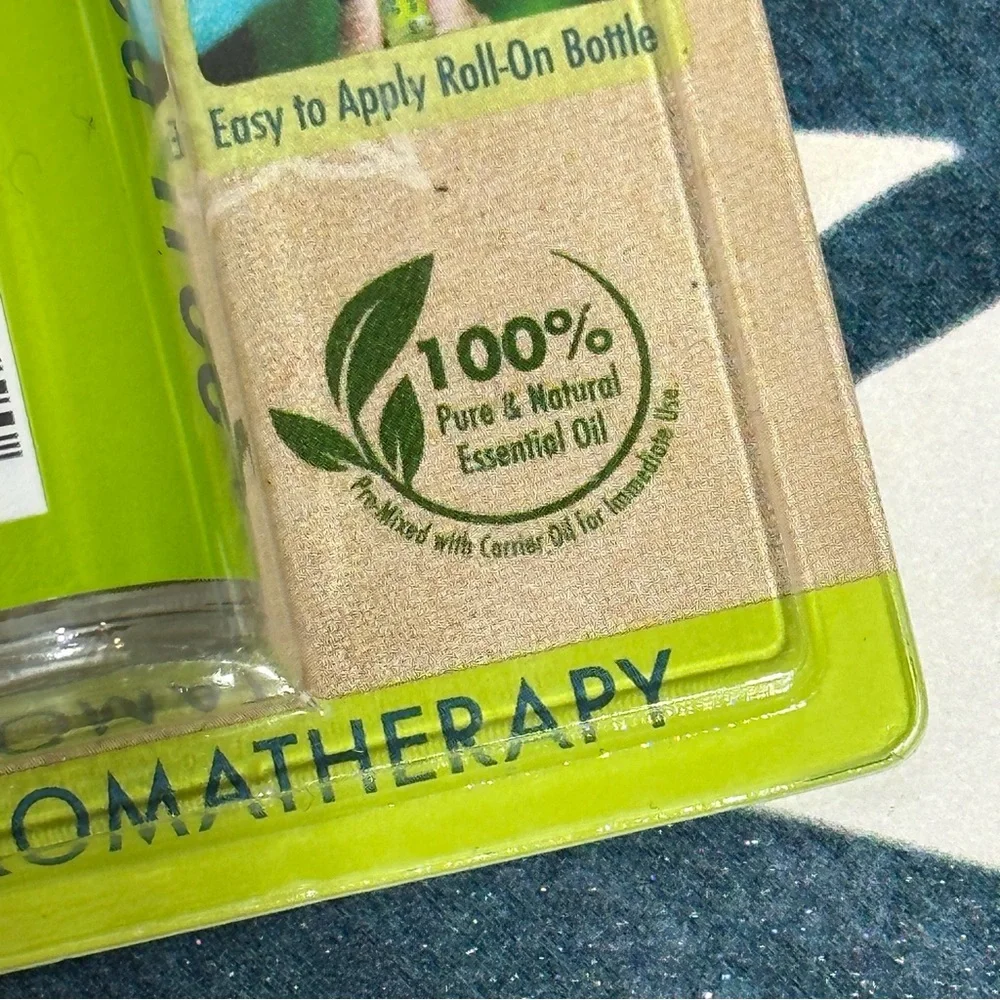 NEW AROMA GURU 2 - Roll On Tea Tree Oil & Lavender Essential Oil